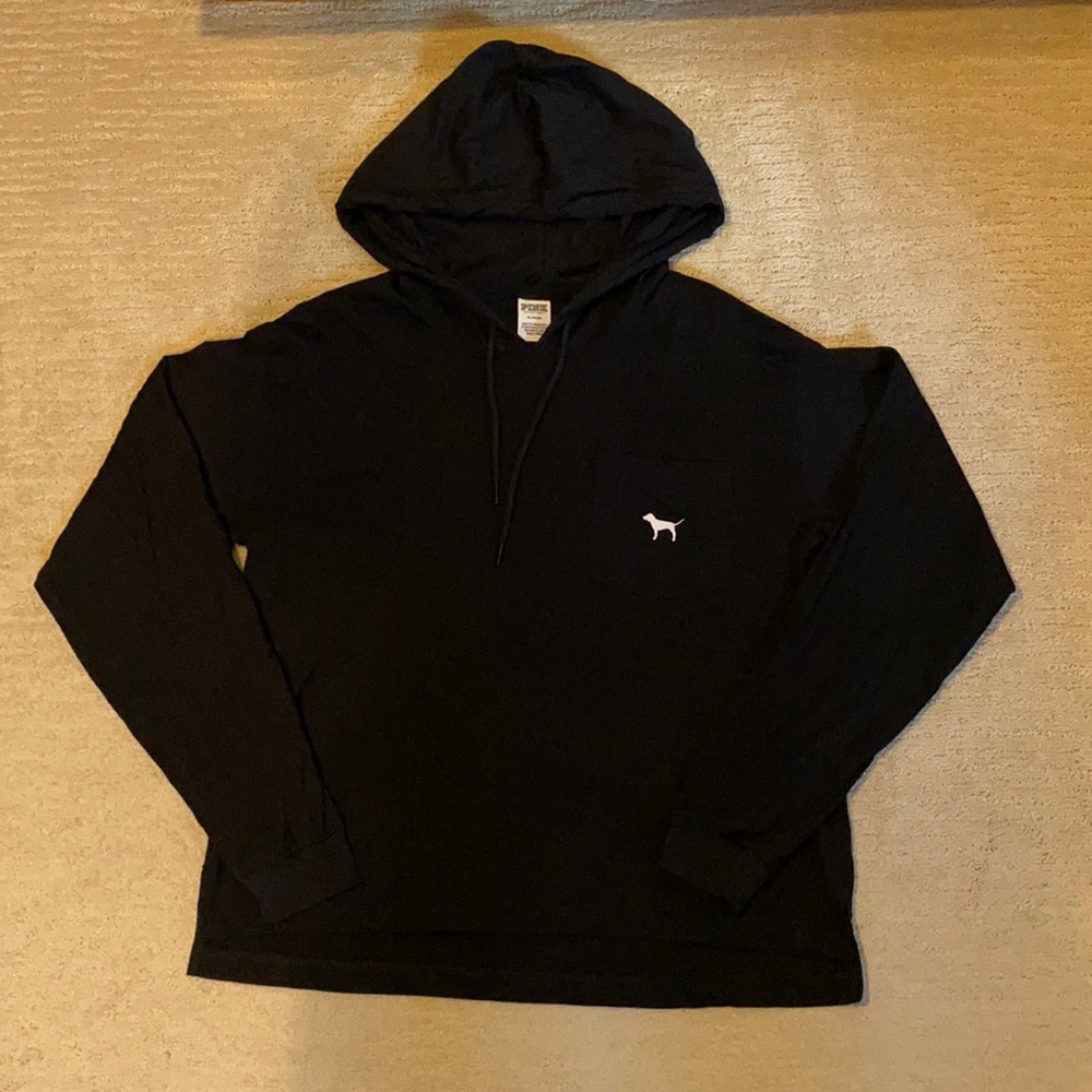 VS Pink Hooded Shirt